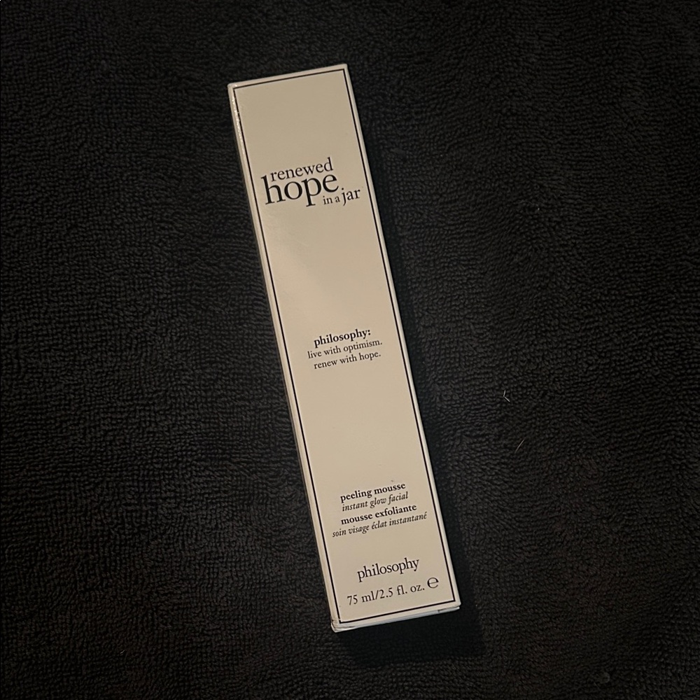 Philosophy Renewed Hope Peeling Mousse - Cream Packaging